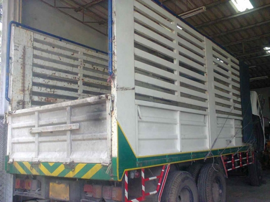 10 ลัอรั้ว HINO F18 เครื่อง HO7D กะบะเหล็กทั้งลูก รถพร้อมใช้งานทันที