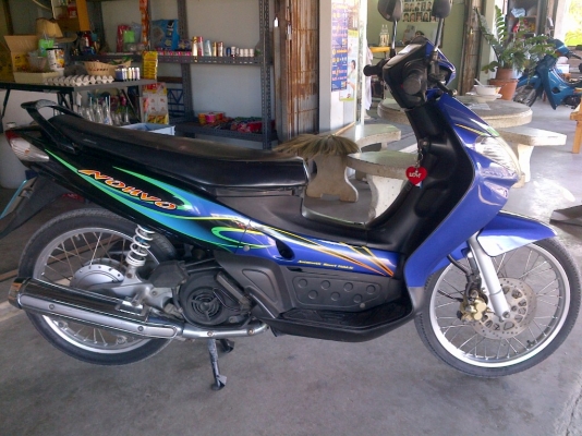 ด่วน!นูโว สต๊าทมือ ล้อแม็ก ปี47 รถเครื่องเดิมแน่นๆ เฟืองท้ายไม่หอน สีสวย พร้อมใช้ ทะเบียน+เอกสารโอน ภาษีไม่หมด