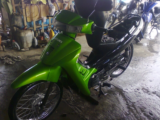 ขายซูซูกิโรเยอร์คริสตรัล110รุ่นสตาร์ทมือสภาพพร้อมใช้
