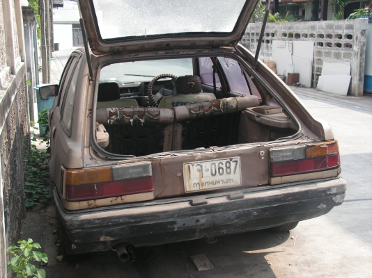 นิสสันซันนีCA18 5ประตู พี่หมูอยู่รัชดารับไปดูเเลต่อแล้วครับ