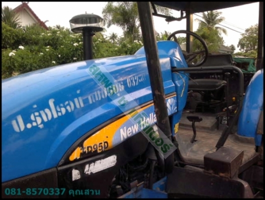 New Holland TD95D. 4x4 95แรงม้า สนใจโทรมาสอบถาม 081-8570337 คุณสวน