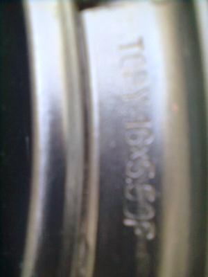 ปรับราคาใหม่ขายยางป้ายแดงพร้อมกะทะเหล็กยางบริสโตร์ 700R16  ยางปี3412 สวยๆ จำนวน 4 เส้น