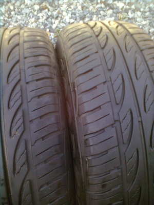 ปรับราคาใหม่ขายยาง goodyear 185/65R14 ปี09 จำนวน2เส้น
