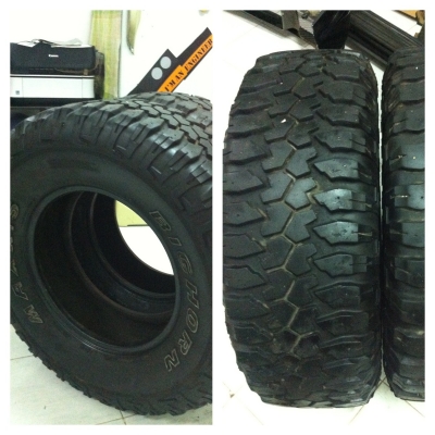 ขายยาง Mud    Maxxis.  BigHorn.  ขอบ16.  ถูกๆ คู่ละ2500