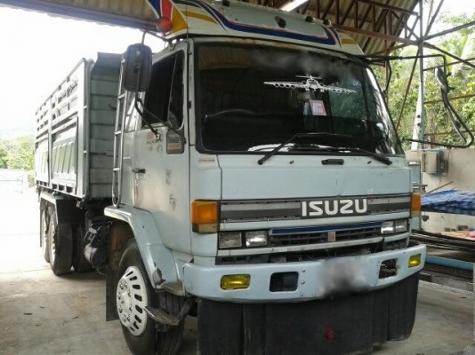 รถอิซูซุ 10 ล้อดั๊ม FXZ 195 แรงม้า ปี 38  สนใจติดต่อ 081- 6079515