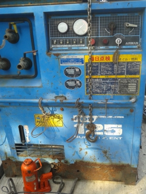 ลดราคาขายปั้มลม airman pds 125 เพิ่งมาจากญี่ปุ่น