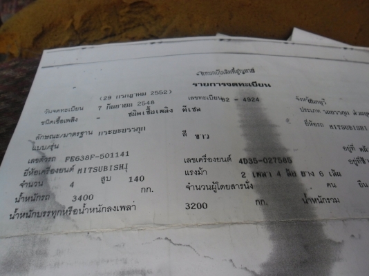 หกล้อMITSUBISHI เครื่อง140 แรง ยาว5 เมตร คันซีสวยเอกสารทะเบียนเต็ม สนใจโทรมานะครับ