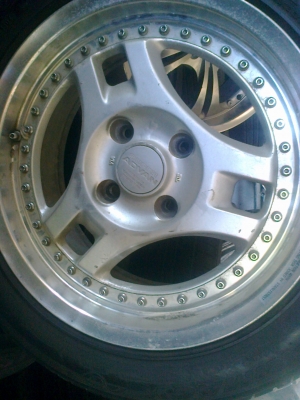 ล้อjapan ขอบ16 หน้า7 หลัง8 ยี่ห้อavdan 4วง 10000บาท