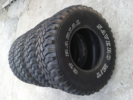 ขายยาง Mud GT 33x12.5R15 ปี 10 สภาพสวยพร้อมใช้งาน