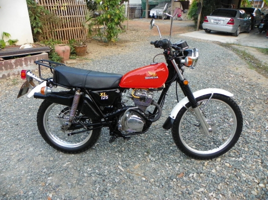 ขายทิ้ง HONDA XL125 ทะเบียนสวยพ้อมโอน (เชียงใหม่)