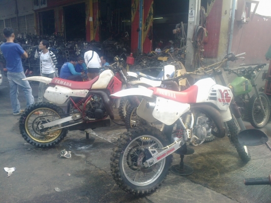 ขายmotorcyc วิบาก yamaha YZ 125 รถสูตร