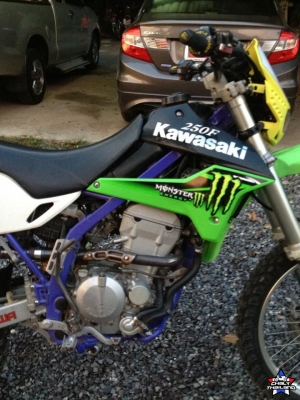 ขาย Kawasaki  KLX 250 อินวอยแท้  พร้อมลุยราคาถูกครับ