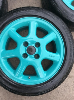 ขายล้อแท้ BUGATTI ขอบ15 4/100 พร้อมยาง RE002 ปี12 ถูกๆครับ ขายล้อแท้ BUGATTI ขอบ15 4/100 พร้อมยาง RE002 ปี12 ถูกๆครับ