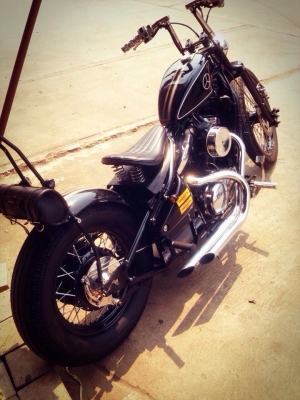 ขาย Vulcan 400 แต่ง โช้คหน้าสปิงเกอร์ 15x,xxx ขับหล่อๆ