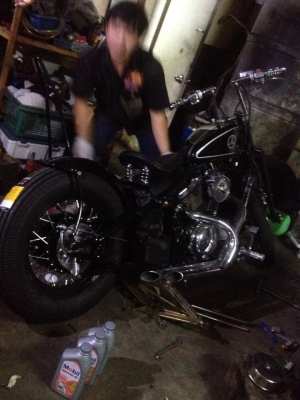 ขาย Vulcan 400 แต่ง โช้คหน้าสปิงเกอร์ 15x,xxx ขับหล่อๆ