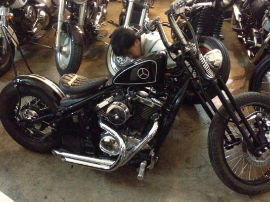 ขาย Vulcan 400 แต่ง โช้คหน้าสปิงเกอร์ 15x,xxx ขับหล่อๆ