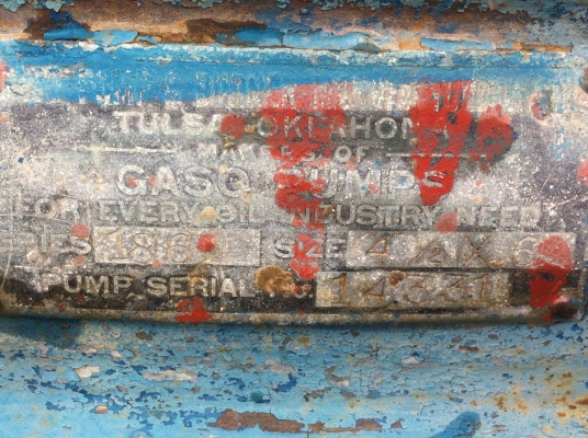 ปั็มน้ำแรงดันสูง GASA แบบ 2 ลูกสูบ 8 ห้อง พร้อมฐานเครื่อง ตัวเครื่องป้็มใหญ่มาก(หนักประมาณ 1 ต้น)