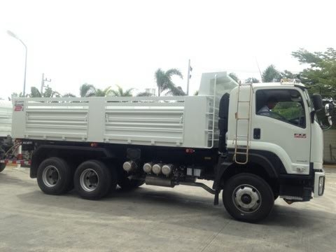 ขายดาวน์ รถบรรทุก 22 ล้อ พ่วงแม่-ลูกดั๊มพ์ ยี่ห้อ ISUZU DEGA FXZ 360 แรงม้า ปี 2558  *จะวางดาวน์ 580,000 บาท ก็ได้*