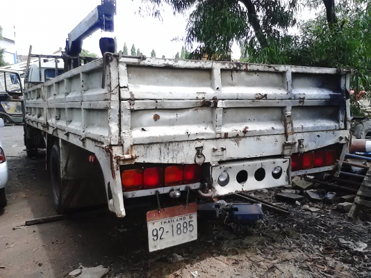 ขายอีกแล้วครับ HINO FF3H กระคาร์โก้ 7 เมตร ติดเครน ไมร์ดะ 3.9 ตัน