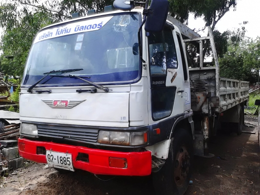 ขายอีกแล้วครับ HINO FF3H กระคาร์โก้ 7 เมตร ติดเครน ไมร์ดะ 3.9 ตัน