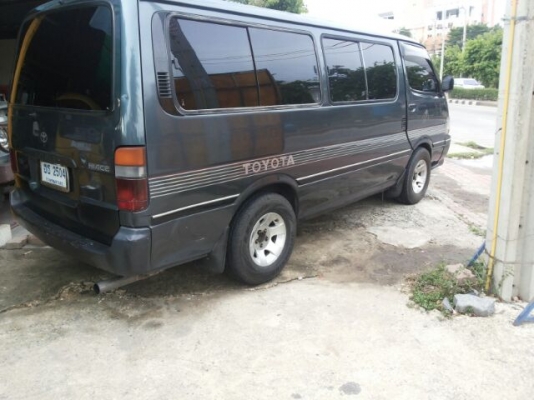 รถตู้ HIACE สวยเดิม เครื่องดีเซลแน่น แอร์พร้อม เบาะครบๆ