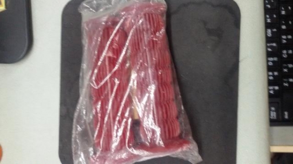 ขายปลอกแฮนด์สีแดง c95