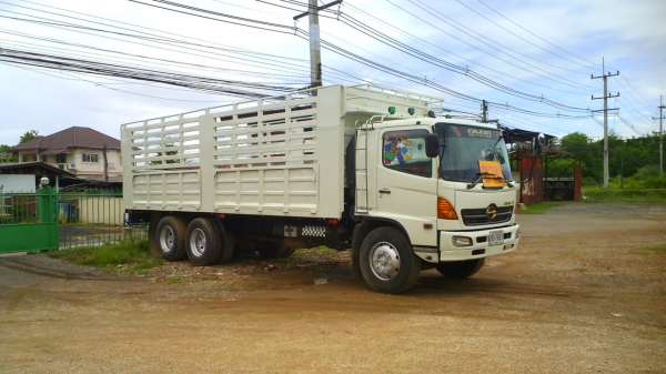 สิบล้อ HINO MEGA FL 220 รถปี48 รุ่นพิเศษ กระบะยาว 7.5 เมตร จัดไฟแน๊นซ์ได้เต็มร้อยเปอร์เซ็นต์ หลุดมัดจำ.