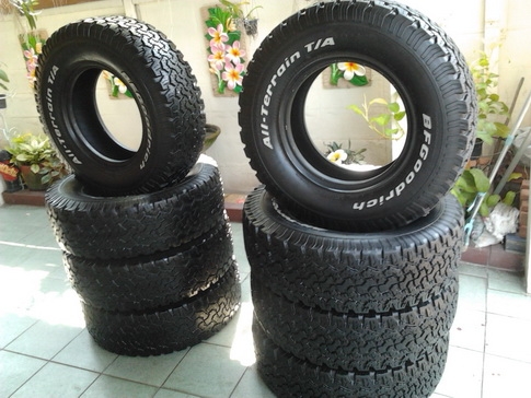 BF All 265/75/16 ปี11 สวยๆ มี 2 ชุด**เหลือชุดเดียวแล้วคับ** BF All 265/75/16 ปี11 สวยๆ มี 2 ชุด**เหลือชุดเดียวแล้วคับ**