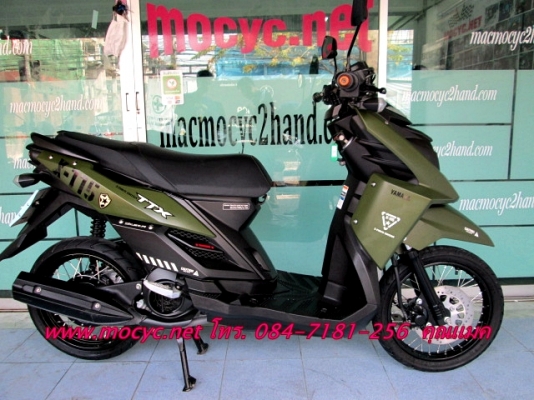 TTX  สีเขียวทหาร สีสวยหายาก รถปี 2556 ไมล์ 2 พันโล ฟรีค่าโอน แถม 4 รายการ  31900