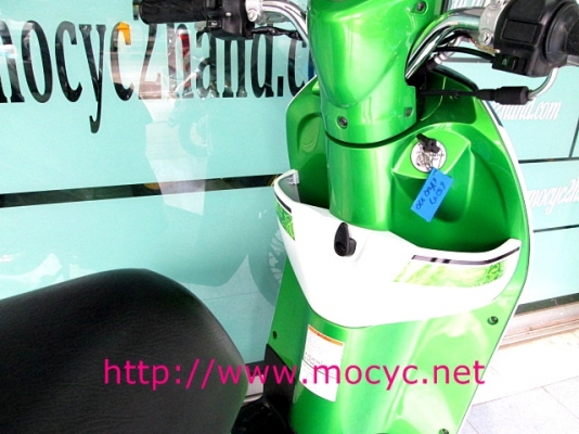 LET สีเขียว ระบบหัวฉีด รถเดือน กย.ปี 2556 ไมล์ 3518 โล รถมือสองราคาเบาหวิว 23900