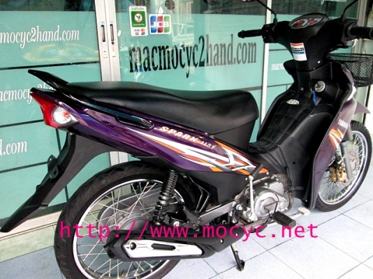 SPARK115 i สีม่วง รถเดือน ธ.ค.ปี56 รถมีเกียที่ประหยัดน้ำมันที่สุด 84 กม./ ลิตร แถม 3 รายการ  25900