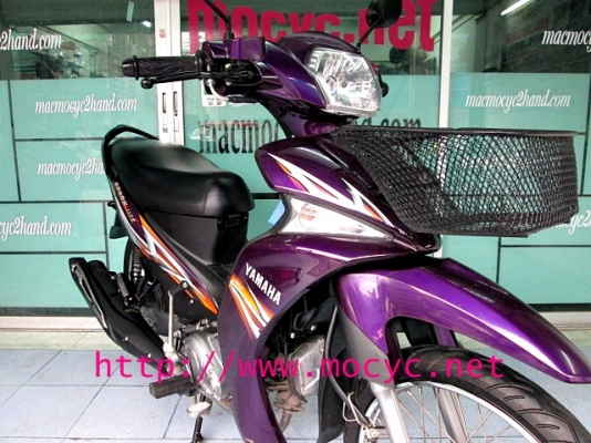 SPARK115 i สีม่วง รถเดือน ธ.ค.ปี56 รถมีเกียที่ประหยัดน้ำมันที่สุด 84 กม./ ลิตร แถม 3 รายการ  25900