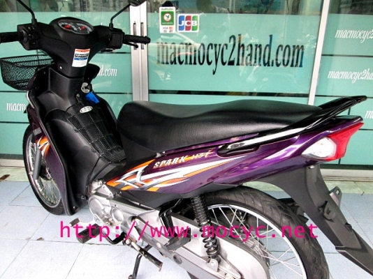 SPARK115 i สีม่วง รถเดือน ธ.ค.ปี56 รถมีเกียที่ประหยัดน้ำมันที่สุด 84 กม./ ลิตร แถม 3 รายการ  25900