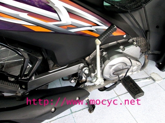 SPARK115 i สีม่วง รถเดือน ธ.ค.ปี56 รถมีเกียที่ประหยัดน้ำมันที่สุด 84 กม./ ลิตร แถม 3 รายการ  25900