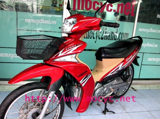 SPARK115 i สีน้ำตาลแดง รถเดือน ต.ค.ปี56 รถมีเกียที่ประหยัดน้ำมันที่สุด 84 กม./ ลิตร แถม 3 รายการ  25900