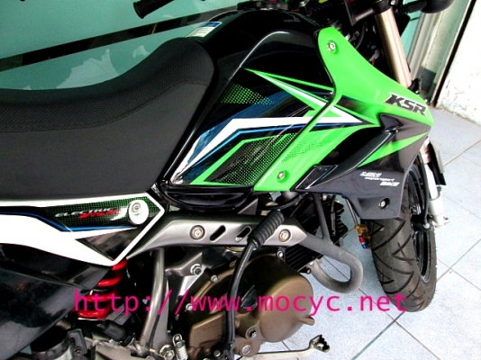 KSR ลายใหม่ล่าสุด( สต๊าทมือ )รถ 2 เดือนจด เม ย.ปี57 ไมล์1พันโล ฟรีค่าโอน แถม 4รายการ 49900