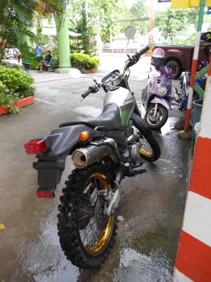 ขายวิบาก Kawasaki Super Sherpa250cc ปี1997ไมล์ดิจิตอล