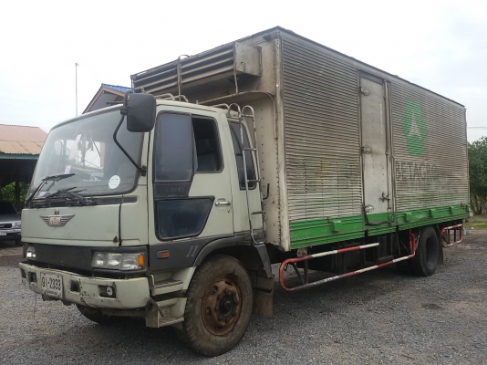 ขายรถ HINO FF3H เครื่อง 195 ซีซี กระจกไฟ้ฟ้า เบรคลมดัน ตู้บรรทุก