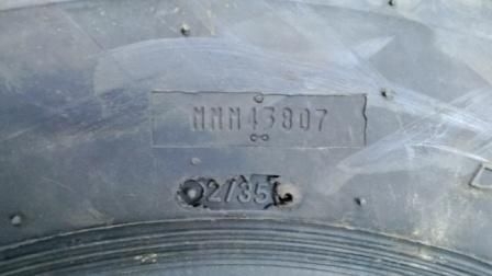 ยางทหาร 600x16 ของใหม่ 4 เส้น พร้อมยางใน