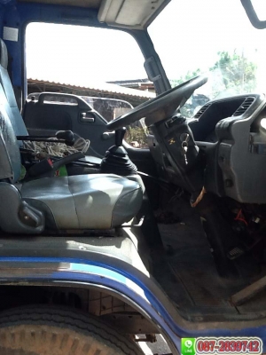 ขายดาวน์ รถบรรทุกดั้มพ์ 6 ล้อ ISUZU NQR 150 แรงม้า