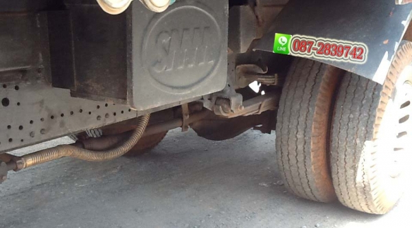 ขายดาวน์ รถบรรทุกดั้มพ์ 6 ล้อ ISUZU NQR 150 แรงม้า