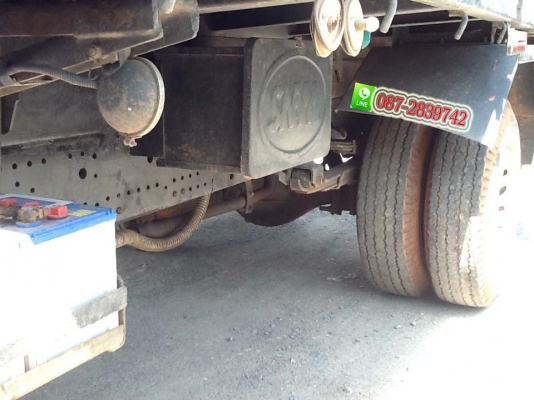 ขายดาวน์ รถบรรทุกดั้มพ์ 6 ล้อ ISUZU NQR 150 แรงม้า