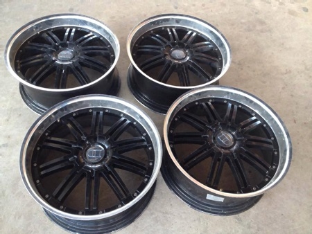 เเม็กขอบ22 ดำขอบเงา 6รู139 กว้าง9.5 ออฟ 15