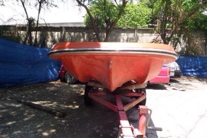 ขาย เรือไฟเบอร์ 3 ลอน 13 ฟุตเรือหล่อใหม่  ( ไม่รวมเทเลอร์ ) ราคา 25,000