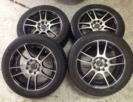 เเม็กมือสอง SSW ขอบ15 4รู100/114 กว้าง6.5 ออฟ38