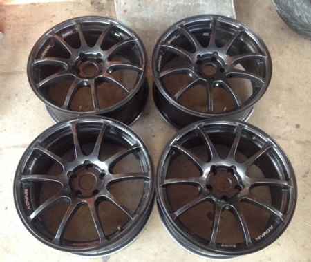 เเม็กRZ ขอบ18 5รู114 กว้าง8 ออฟ35