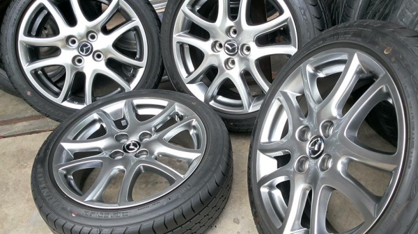 ล้อแม็กซ์ป้ายแดง New Mazda2 Elegance ตัวTop ขอบ16 สีไฮเปอร์ ล้อแม็กซ์ป้ายแดง New Mazda2 Elegance ตัวTop ขอบ16 สีไฮเปอร์