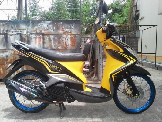 Mio125 GT รถปี55 เครื่องเดิมๆแต่งหล่อๆสวยๆ อย่างเดียวครับ