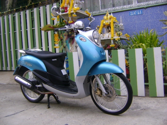 Yamaha Fino รถปี52 รถเดิมๆลงล้ออย่างเดียว