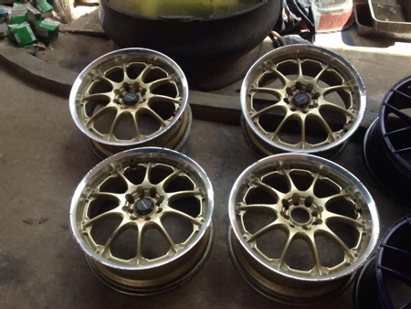 เเม็กขอบ18 4รู100/114 กว้าง7.5 ออฟ 45